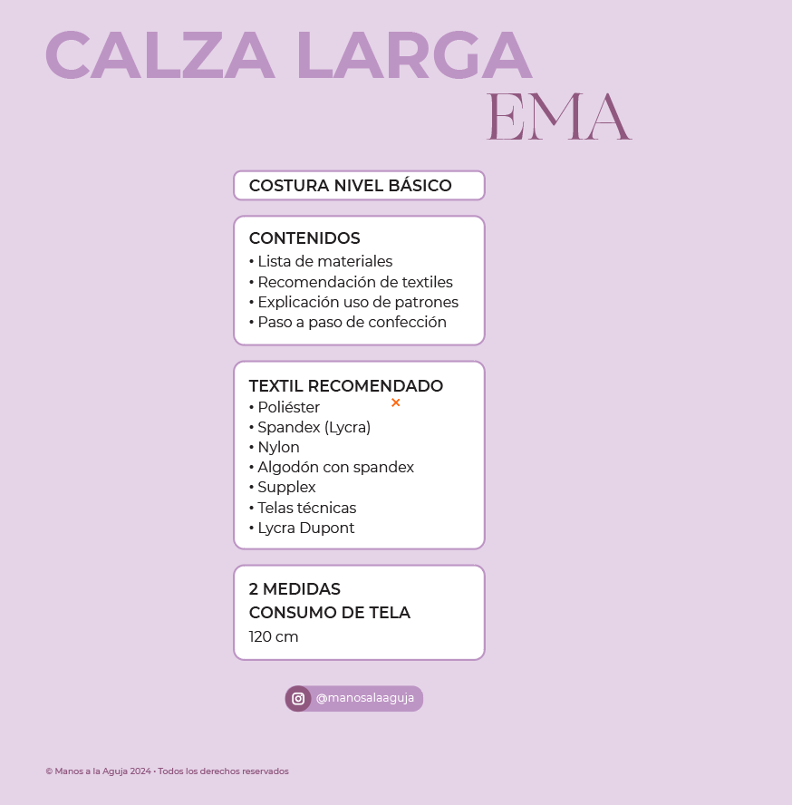 Molde Calza deportiva EMA