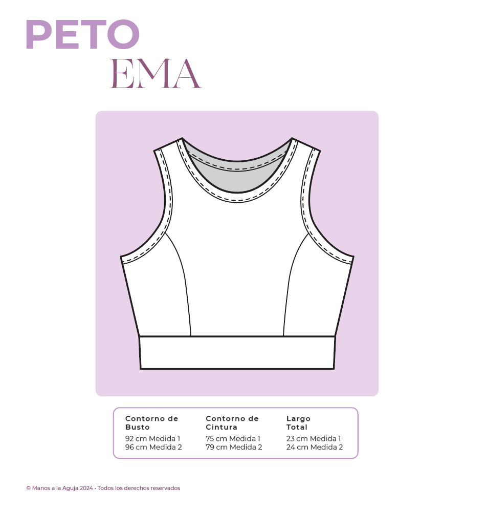 Molde Peto deportivo EMA