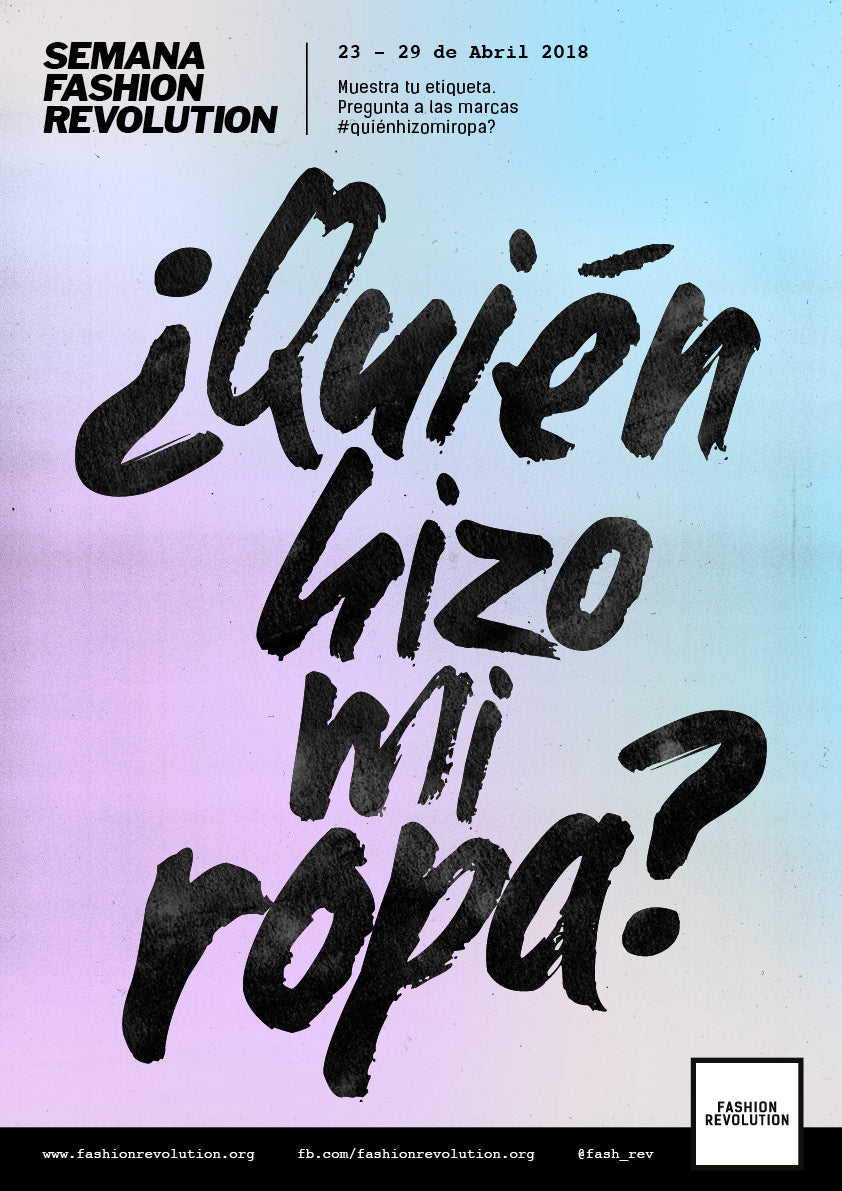 ¿Dónde termina mi ropa? #fashionrevolutionweek
