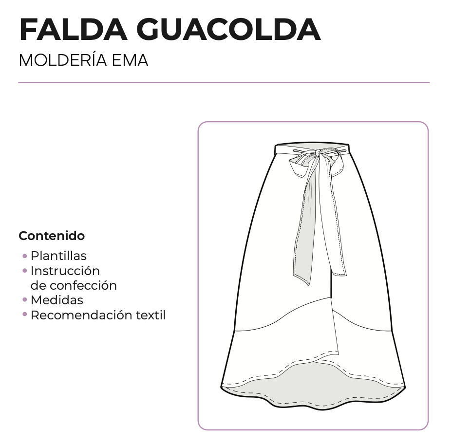 Molde Falda Guacolda