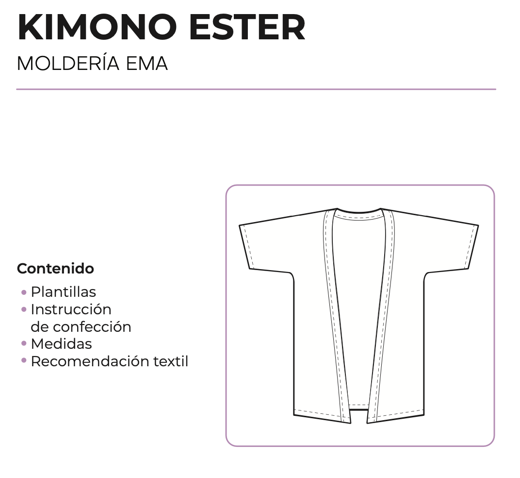 Molde Kimono Ester