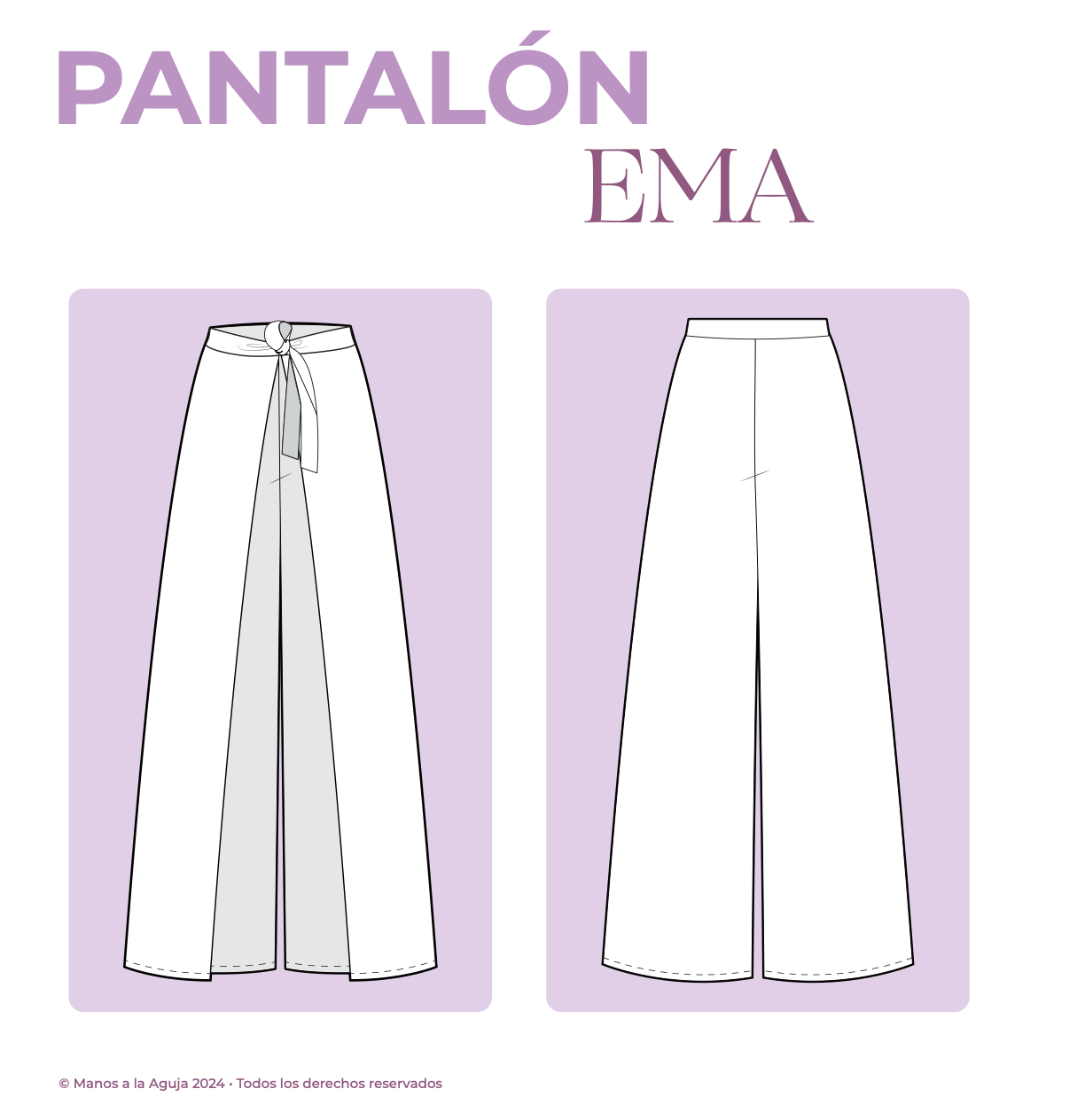 Molde Pantalon EMA
